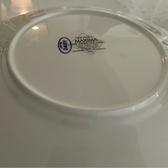 MIKASA 90”s “Fashionable Lady” Platter Maxima Cak15 Front Row Round Platter - Picture 8 of 10